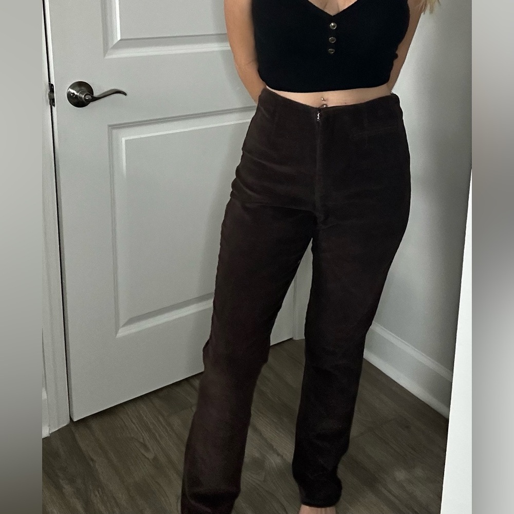 Express Black Corduroy Pants